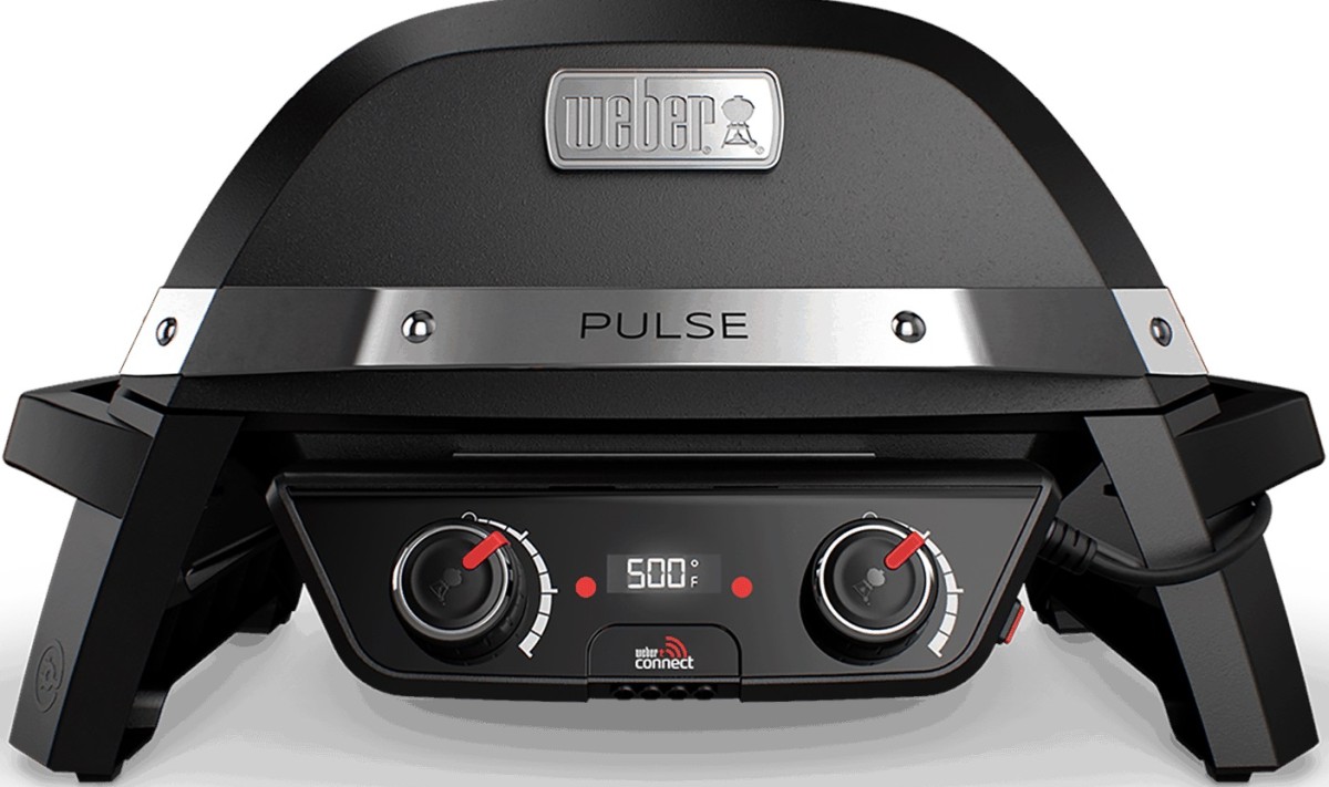 Weber® Pulse 2000 28" Black Electric Tabletop Grill