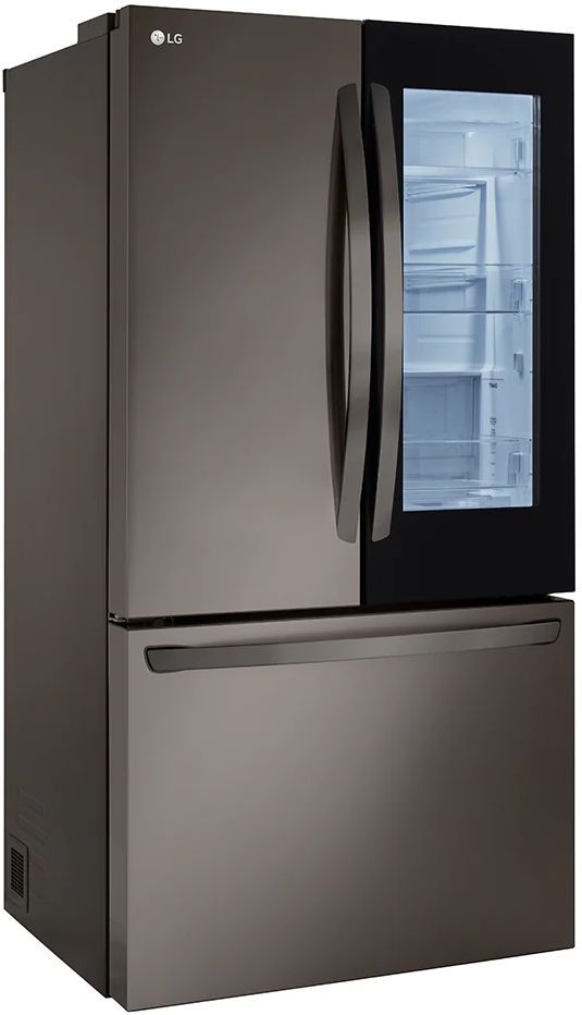 LG 27 Cu. Ft. Black Stainless Steel Smart InstaView® Counter Depth French Door Refrigerator  2