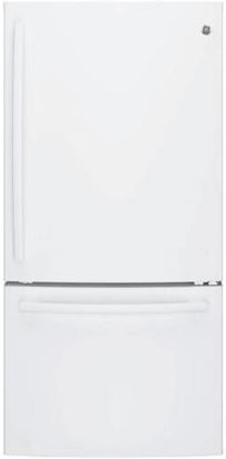 GE® Series 24.9 Cu. Ft. Bottom Freezer Refrigerator-White