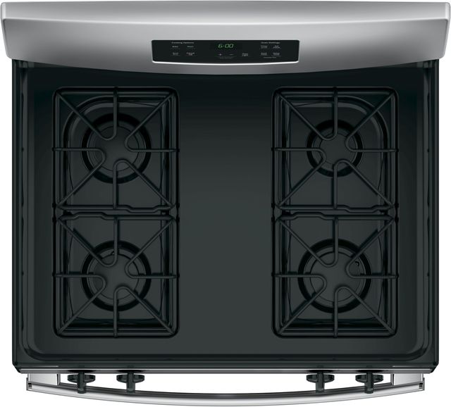 GE® 30" Free Standing Gas Range-Stainless Steel (S/D) 4