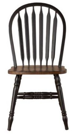 Liberty Carolina Crossing Antique Honey/Black Windsor Side Chair
