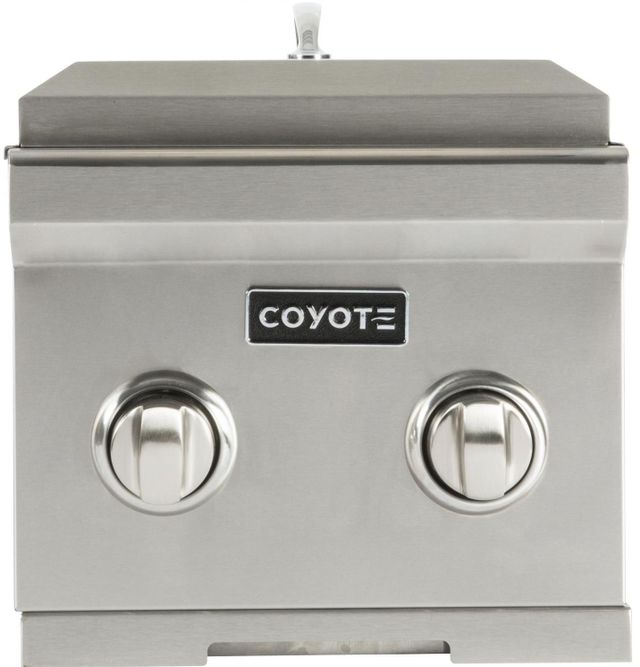 Coyote® Stainless Steel Double Slide In Side Burner