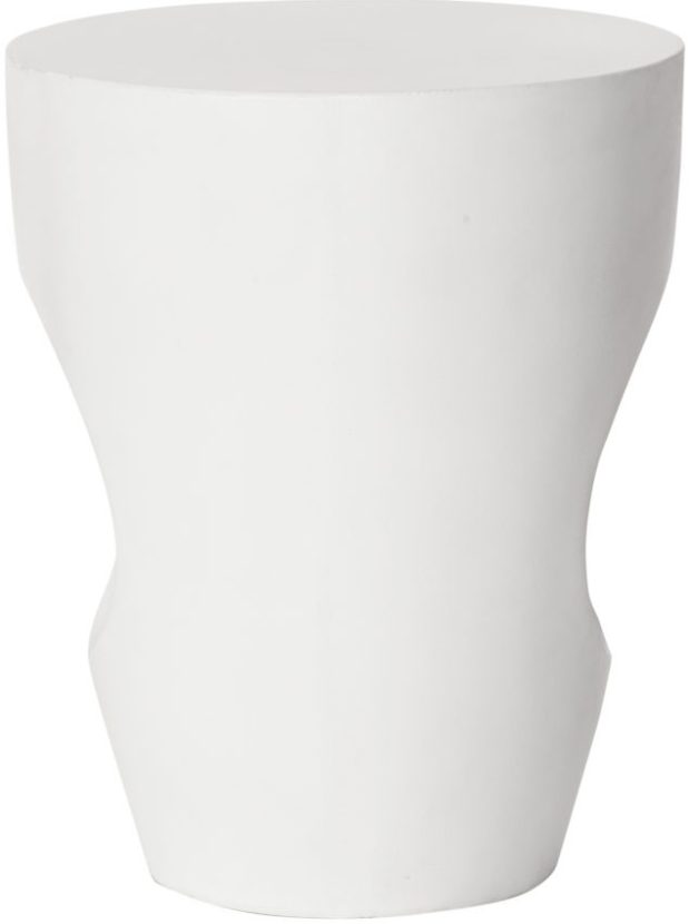 Moe's Home Collection Aylard Ivory Outdoor Stool 2
