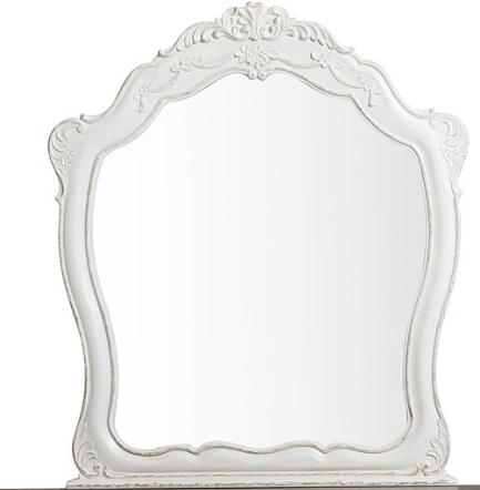 Mazin Furniture Cinderella White Mirror