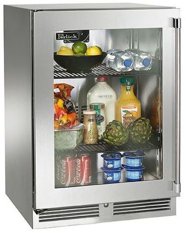 Perlick® Signature Series 5.2 Cu. Ft. Outdoor Compact Refrigerator-Stainless Steel