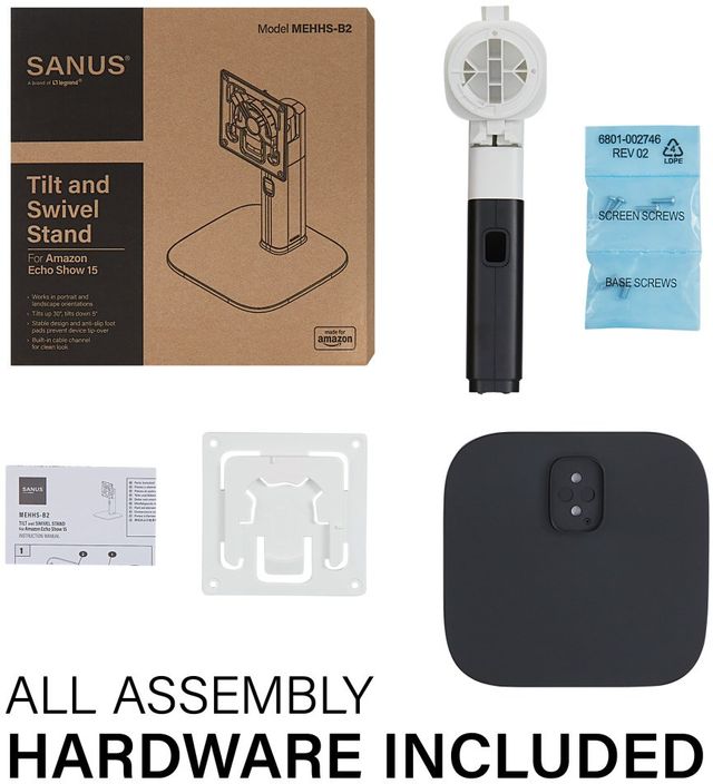 Sanus® Black Amazon Echo Show 15 Stand 5