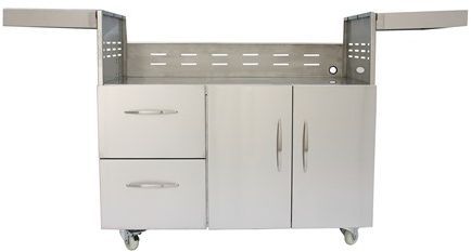 Coyote Outdoor Living 50” Grill Cart-Stainless Steel