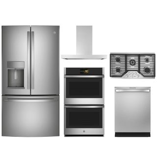 GE Profile™ 5 Stainless Steel Piece Kitchen Package