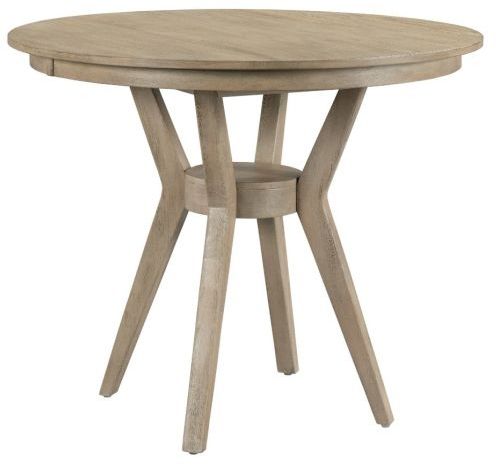 Kincaid® The Nook Heathered Oak 54" Round Counter Height Dining Table