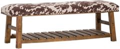 Crestview Collection Mesquite Brown Bench