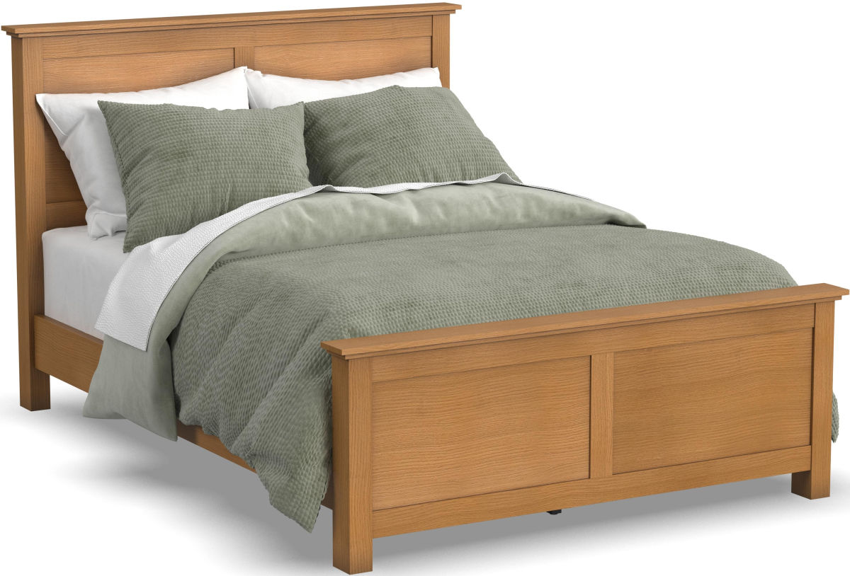 homestyles® Oak Park Brown Queen Panel Bed