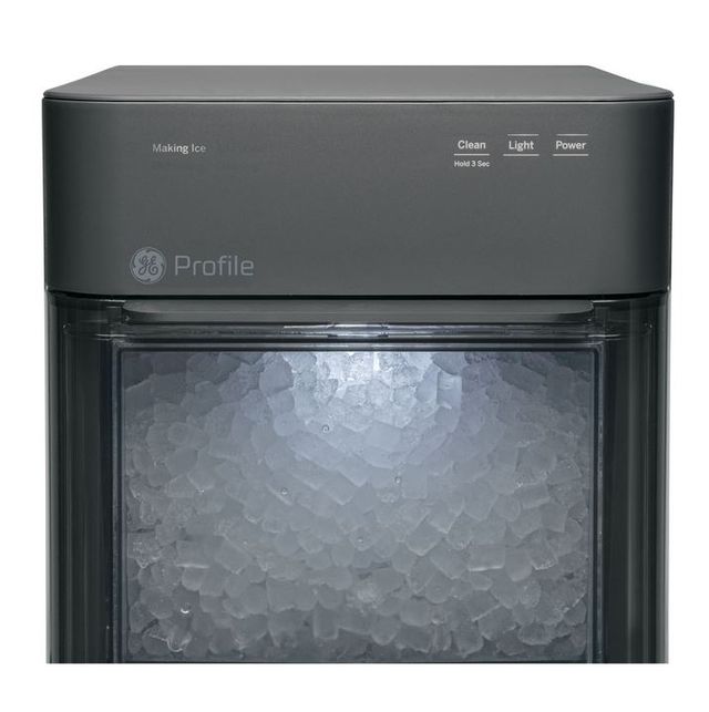 GE Profile™ Opal™ 11" 24 lb. Black Stainless 2.0 Nugget Ice Maker-3