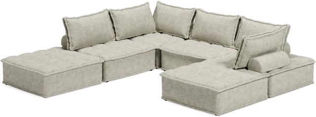 Signature Design by Ashley® Bales 6-Piece Taupe Modular Seating 2
