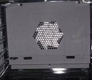 Ilve 36" Black Dual Fuel Oven Range Self Clean Panels