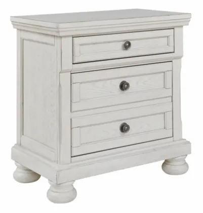 Signature Design by Ashley® Robbinsdale Antique White Nightstand