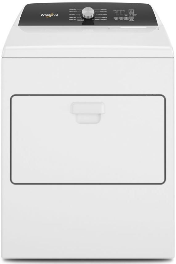 Whirlpool® 7.0 Cu. Ft. White Front Load Gas Dryer