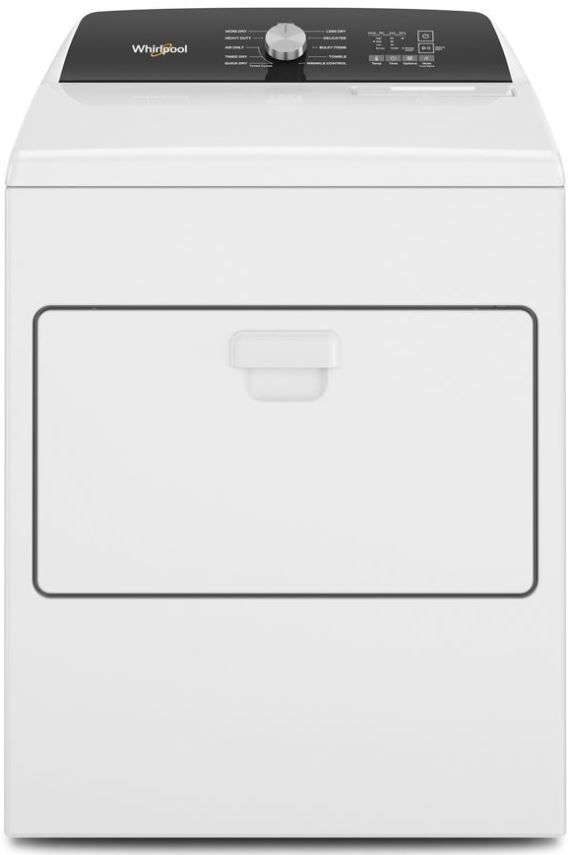Whirlpool® 7.0 Cu. Ft. White Front Load Electric Dryer  0
