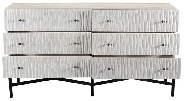 Moe's Home Collection Faceout Whitewash Dresser 3