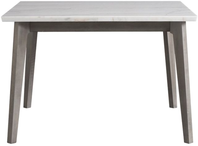 Ashley® Ronstyne Grayish Brown/White Counter Height Dining Table 1