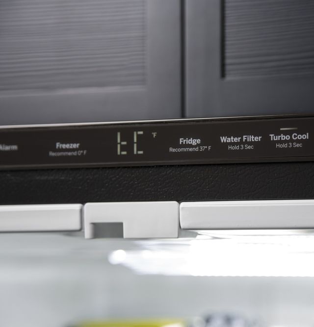 GE® Series 21.0 Cu. Ft. Black Bottom Freezer Refrigerator 17