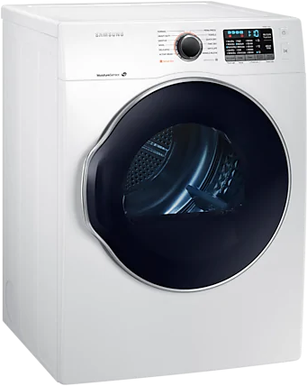 Samsung 4.0 Cu.ft White Front Load Electric Dryer 1