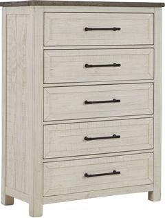Benchcraft® Brewgan Two-Tone Chest of Drawers
