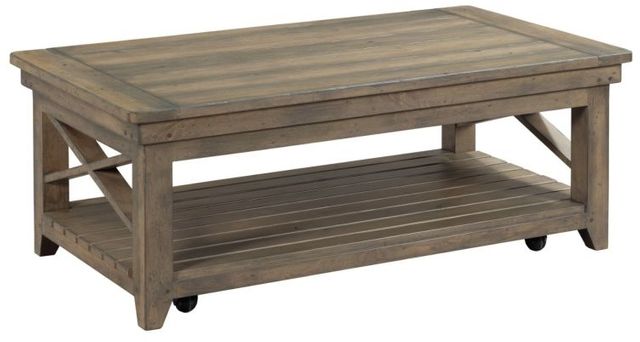 Kincaid® Mill House Anvil Brown Soots Coffee Table-0