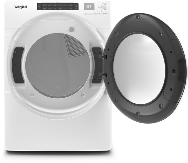 Whirlpool® 7.4 Cu. Ft. White Front Load Gas Dryer-WGD5620HW-1