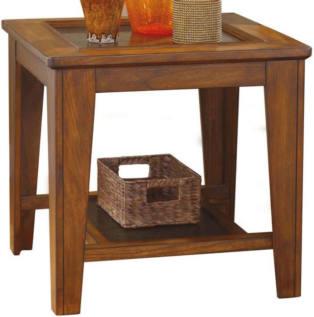 Signature Design by Ashley® Ristler Rustic Brown End Table 0