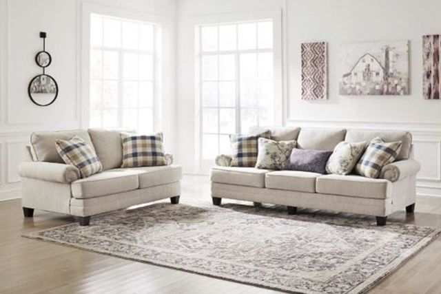 Benchcraft® Meggett 2-Piece Linen Living Room Set-3