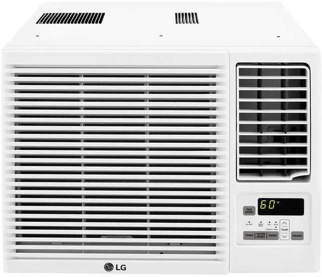 LG 7,500 BTU's White Cooling & Heating Window Air Conditioner 0