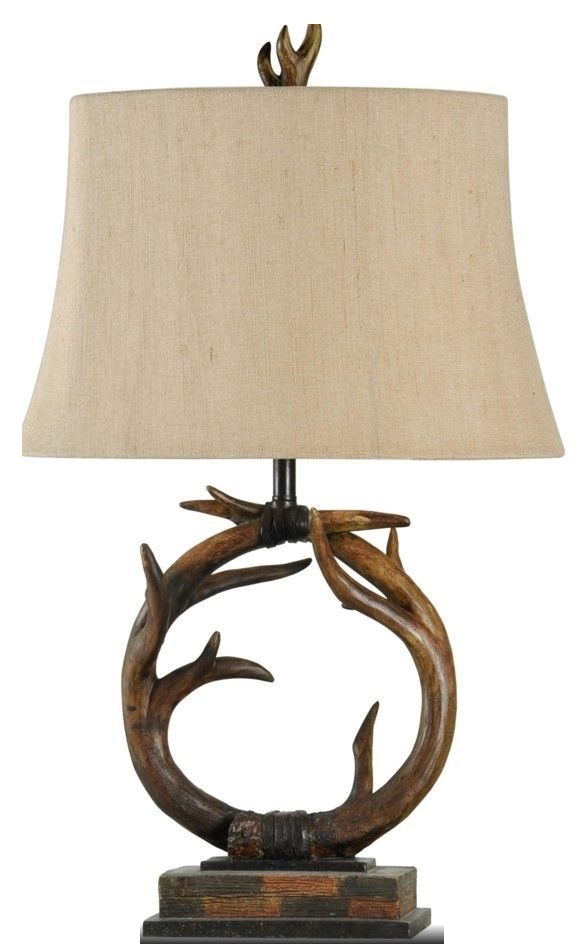 Mossy oak deals deer antler lamp