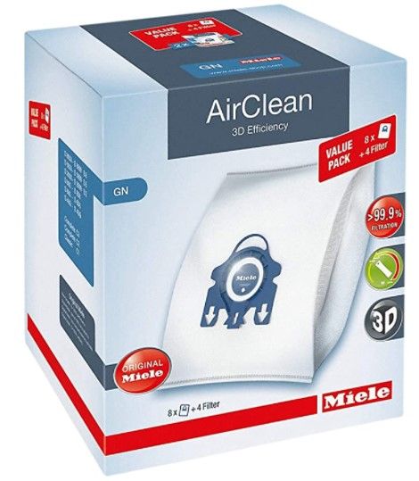 Miele AirClean 3D Efficiency GN White Dust Bags