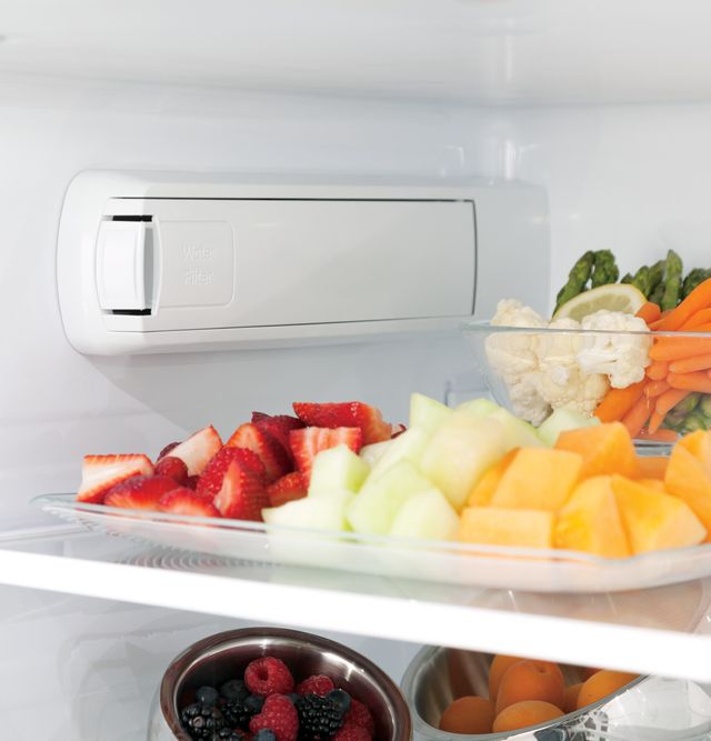 GE® 22.2 Cu. Ft. Slate Counter Depth French Door Refrigerator 5