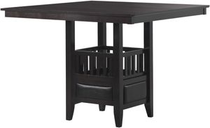 Coaster® Jaden Espresso Square Counter Height Table With Storage