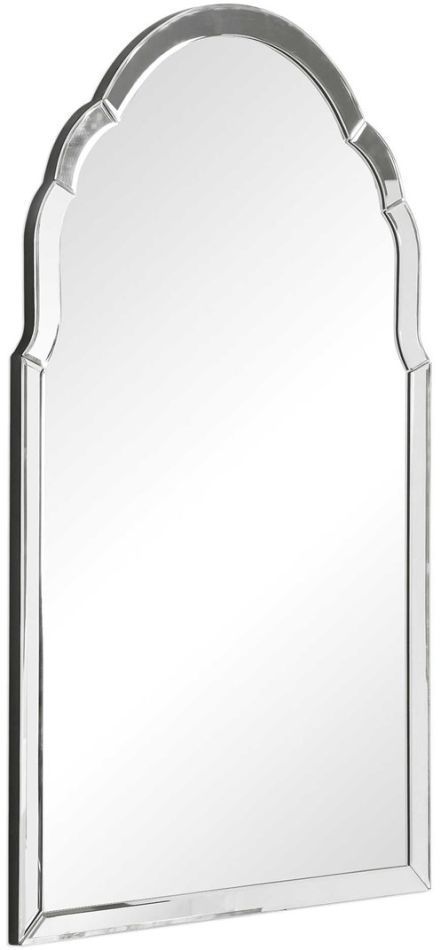 Uttermost® Brayden Frameless Arched Mirror-2