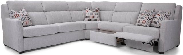 Decor-Rest® Furniture LTD 4-Piece Power Recliner Sectional Set 1