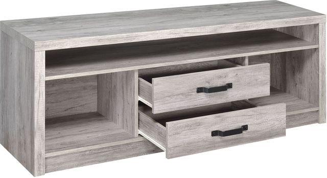 Coaster® Grey Driftwood 2-Drawer TV Console-1
