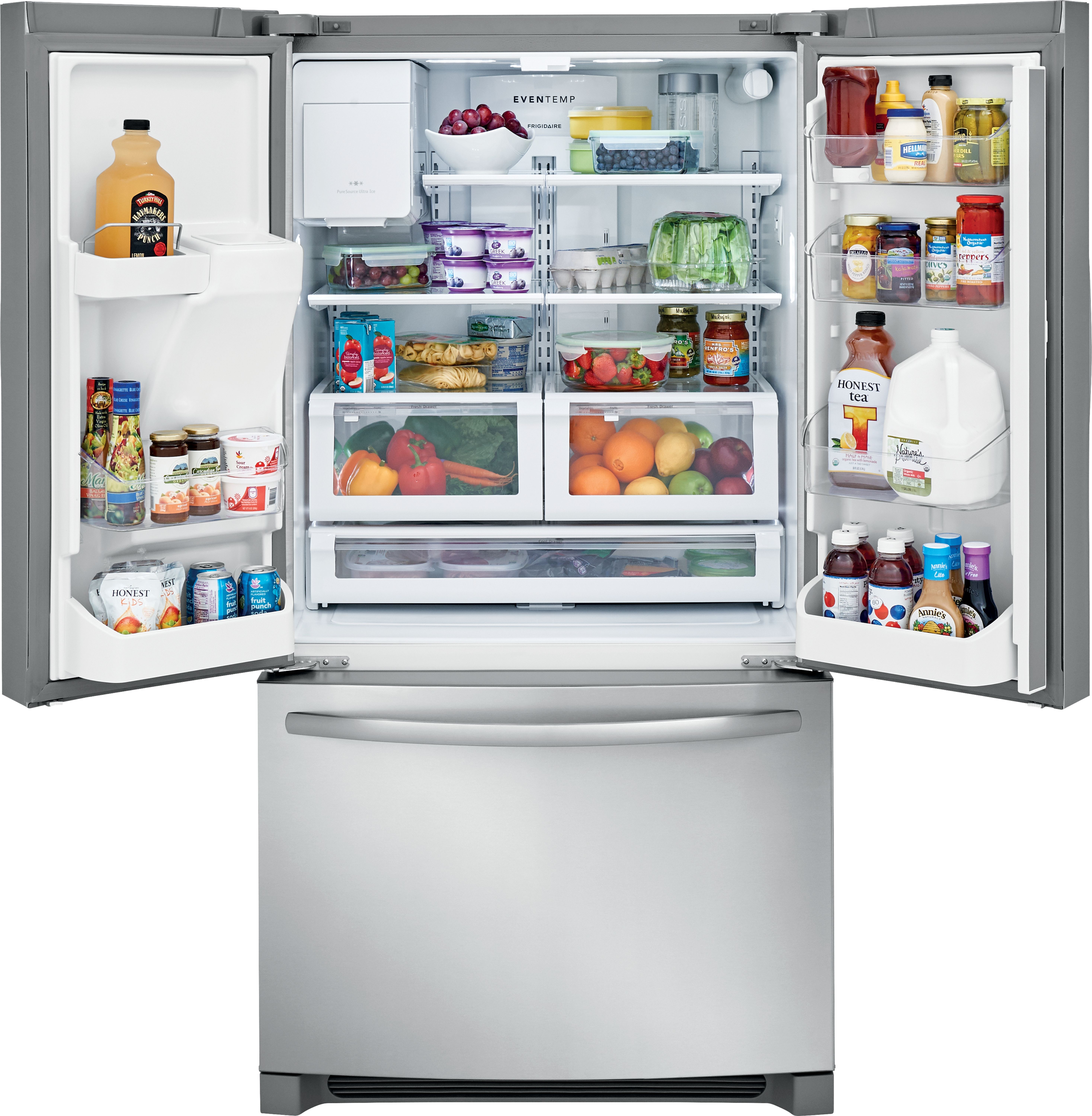 24 inch counter depth french door refrigerator