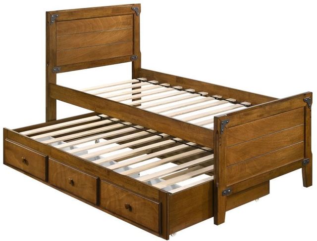 Coaster® Granger Rustic Honey Twin Youth Storage Bed with Trundle 0
