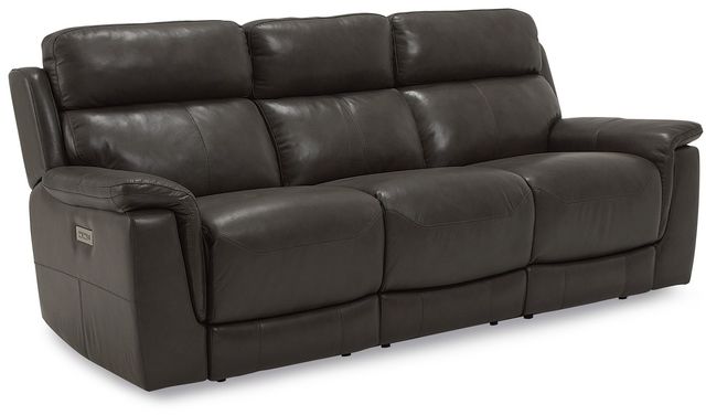 Palliser Furniture Granada Graphite Power Reclining Sofa with Power Headrest (Integrity) 0