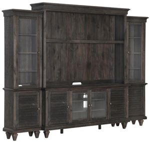 Magnussen Home® Calistoga Weathered Charcoal Entertainment Wall