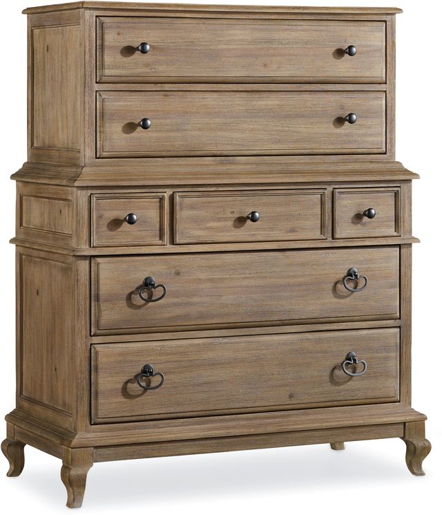 Hooker® Furniture Corsica Light Natural Acacia Chest on Chest