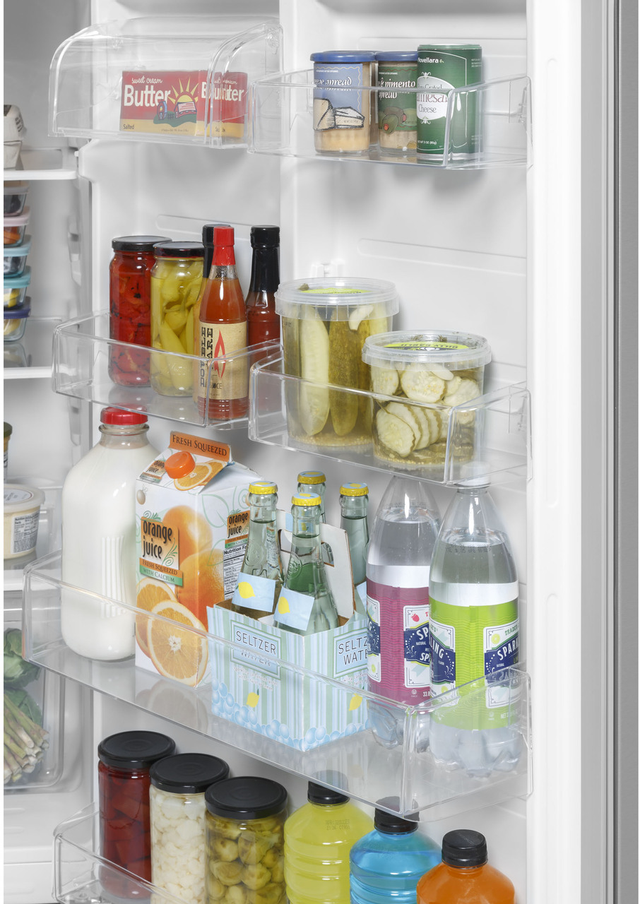 GE® 18.3 Cu. Ft.  White Freestanding Top Freezer Refrigerator 4