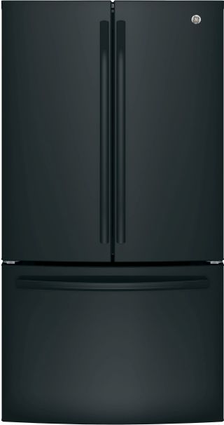 GE® 27 Cu. Ft. French Door Refrigerator-Black