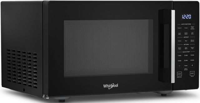 Whirlpool® 0.9 Cu. Ft. Black Countertop Microwave 2