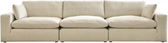 Benchcraft® Elyza 3-Piece Linen Sectional Sofa