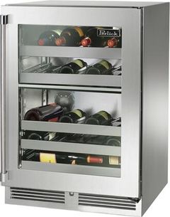 Perlick® Signature Series 5.2 Cu. Ft. Stainless Steel Frame Wine Cooler