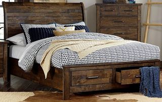 Homelegance® Jerrick Queen Sleigh Platform Bed