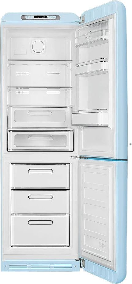 Smeg 50's Retro Style Aesthetic 11.7 Cu. Ft. Pastel Blue Bottom Freezer Refrigerator 1